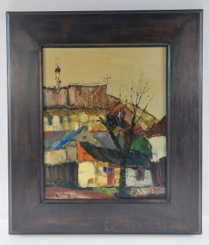 Krzysztof Krzyr Raczyński ( ur. 1947), Kazimierz - Pejzaż, 1991 r