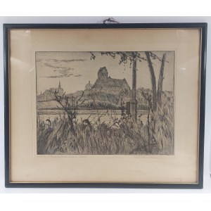 Ryszard Bors (1930-1984), Panorama Nového města ve Varšavě, 1961.