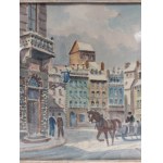 Dariusz Wąsowicz (1910-1973), Old Town Square - pre-war Warsaw