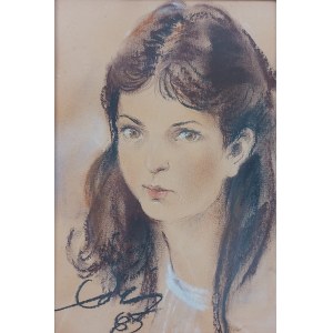 Portret młodej dziewczyny, 1985 r.