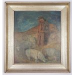 Edmund Czarnecki (1906-1990), Sorrowful Christ with sheep, 1946.
