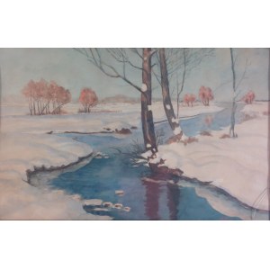 A. Rodziewicz, Winterlandschaft, 1930.