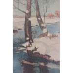 A. Rodziewicz, Winter Landscape, 1930.
