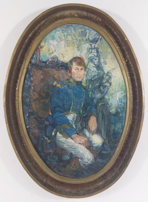 Izabela Delekta-Wicińska (1921-2023), Portret żołnierza, 1977 r.