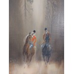 Jan Szymanski, Untitled (by horses through the forest)