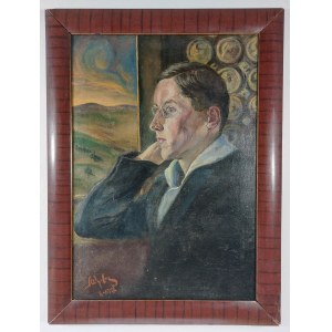 Jan Wydra (1902-1937), Portret Kazimierza Miernowskiego, 1922 r.