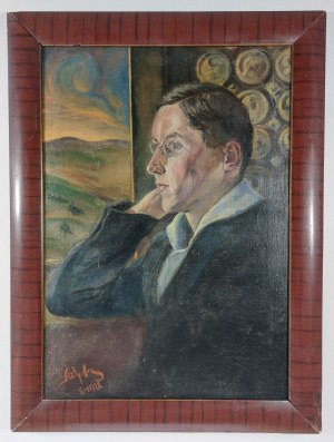 Jan Wydra (1902-1937), Portret Kazimierza Miernowskiego, 1922 r.