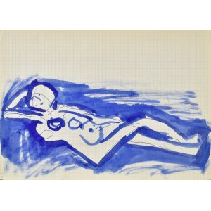 Jerzy PANEK (1918-2001), Lying nude