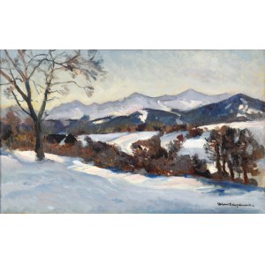 Stefan FILIPKIEWICZ (1879-1944), Pejzaż zimowy