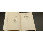 Franciszek Maksymilian Sobieszczański Warszawa Wybór publikacji Obwoluta i okładka Ewa Frysztak T.1-2