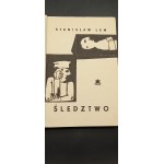 Stanisław Lem Śledztwo Okładka i karta tytułowa Antoni Boratyński Wyd. I