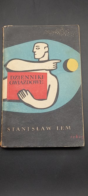 Stanisław Lem Dzienniki gwiazdowe Okładka i strona tytułowa Marian Stachurski Wyd. I