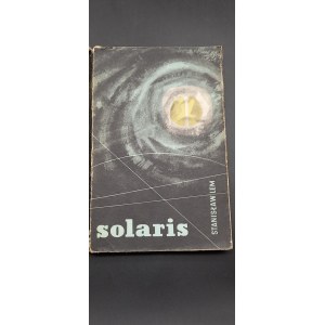 Stanisław Lem Solaris Obwoluta, okładka, strona tytułowa K.M.Sopoćko Wyd. I