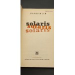 Stanisław Lem Solaris Obwoluta, okładka, strona tytułowa K.M.Sopoćko Wyd. I