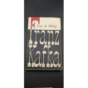 Franz Kafka Listy do Mileny Okładka Zofia Darowska Wyd. I