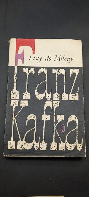 Franz Kafka Listy do Mileny Okładka Zofia Darowska Wyd. I