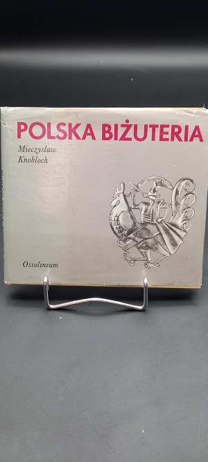 Mieczysław Knobloch Polska biżuteria Obwoluta i oprac. typograficzne Lucjan Piąty