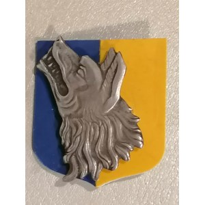 Odznaka 15 Wileńskiego Batalionu Strzelców Wilki sygnatura A Milani Polskie Siły Zbrojne na Zachodzie