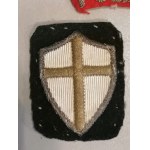 Naszywki z munduru Polskich Sił Zbrojnych na Zachodzie II Korpus Gen. Wł. Andersa 3 sztuki
