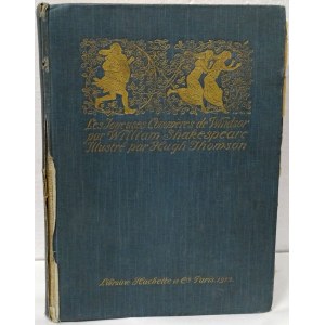 Shakespeare Wesołe kumoszki z Windsoru ilustr. Hugh Thomson 1912