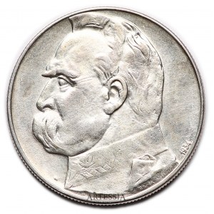 Piłsudski, 10 złotych, Orzeł strzelecki 1934