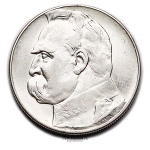 Piłsudski, 10 złotych, Orzeł urzędowy 1934