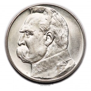 Piłsudski, 10 złotych 1936