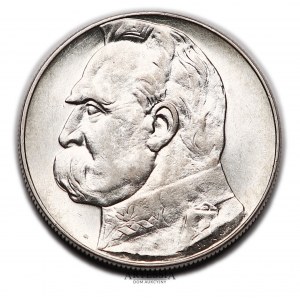 Piłsudski, 10 złotych 1938