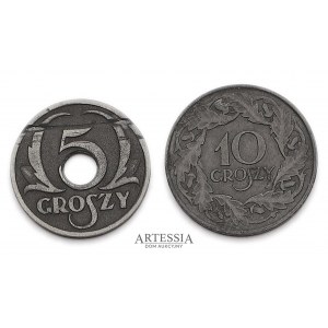 5 i 10 groszy 1939