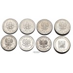Zestaw 10 monet 50-200 złotych z lat 1974-1988
