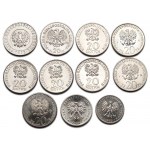 Zestaw 11 monet 20 złotych z lat 1973-1989