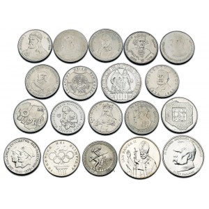 Zestaw 19 monet 50-50 000 złotych z lat 1979-1988