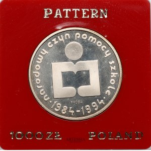 1 000 złotych 1986 (Narodowy czyn pomocy szkole) próba