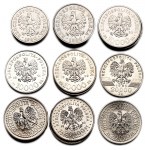 Zestaw 18 monet z lat 1990-1994
