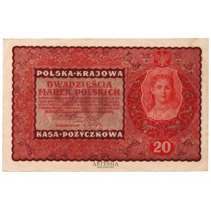 20 marek polskich 1919, II seria EF