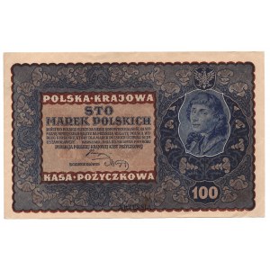 100 marek polskich 1919, IJ seria V