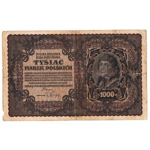 1000 marek polskich 1919, III seria Ł