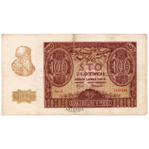100 złotych 1940, seria E
