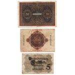 Zestaw 3 banknotów