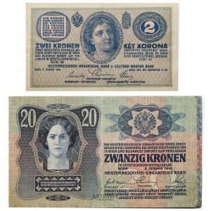 Zestaw 7 banknotów