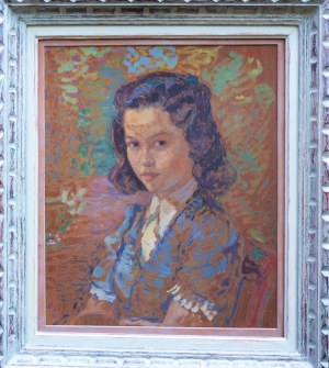 Maurice MENDJIZKY (1890-1951), Portret młodej dziewczyny