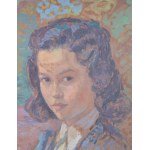 Maurice MENDJIZKY (1890-1951), Portret młodej dziewczyny
