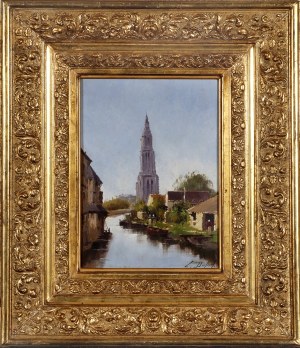 Eugene GALIEN-LALOUE (1854-1941), Wieża kościoła Notre Dame