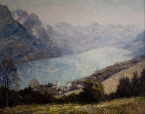 Otto Eduard PIPPEL [1878-1960], Widok na jezioro