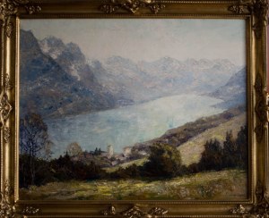 Otto Eduard PIPPEL [1878-1960], Widok na jezioro