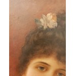 Emile EISMAN-SEMENOWSKY [1857-1911], Młoda dama w futrze