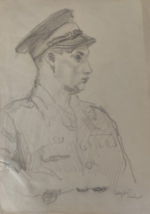 Kasper POCHWALSKI, Szkic żołnierza 1947