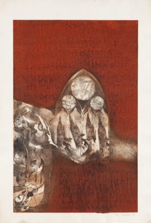Ewa WIECZOREK (1947-2011), Bez tytułu [Okno gotyckie], 1972