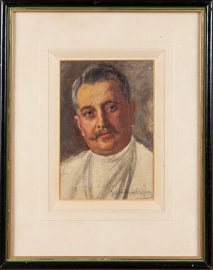 Franciszek Jan MACHNIEWICZ (1859-1897), Portret lekarza
