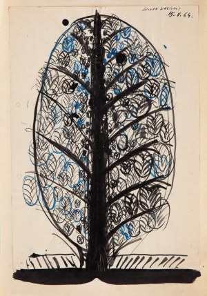 Leszek WALICKI (ur. 1939), Drzewo, 1964